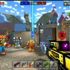 「Pixel Gun 3D」　8人のプレイヤーが縦横無尽に戦うアクションゲームのアイコン