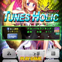 お気に入りの曲が楽しめる最高のリアルタイム【チューンズホリック】のアイコン