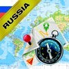 ロシア - オフライン地図&GPSナビゲ アイコン