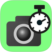 自撮りで連写も簡単にできるアプリ「連写タイマーカメラ」のアイコン