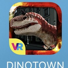 もしも街に恐竜がいたら「DINO TOWN」でVR体験のアイコン