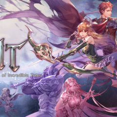 爽快でド派手なバトルと個性豊かなキャラクターが織り成す物語が楽しめる2016年殿堂入りゲームアプリランキング入りしたアクションRPGスマホアプリ「HIT - ヒット」をプレイしよう！のアイコン