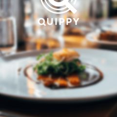 「グルメ検索 – Quippy – インスタの写真から穴場レストランを見つけよう！近所〜世界の飲食店」で、簡単！最短！最適！なお店探しをしよう！のアイコン
