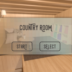 「脱出ゲーム　CountryRoom」は、キレイな3次元のコンピュータグラフィックでつくられたゲームアプリです。のアイコン