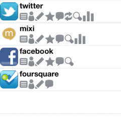 「All SNSChecker -SNSへ同時閲覧,同時投稿,同時検索-」複数のSNSを一括操作できる便利アプリ！のアイコン