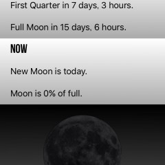 「ムーンフェイズ - 満月フェイズカレンダー」月見好きにはたまらない！月を持ち歩けるアプリ！のアイコン