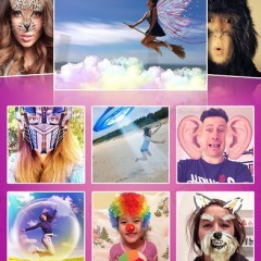 アプリ「SnapFun Pro」で写真の加工が別次元に！クールもビューティーもおもしろも自由自在！のアイコン