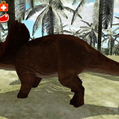 「サバイバル島 2: 恐竜ハンター」恐竜をハンティング？！無人島サバイバルゲームアプリのアイコン
