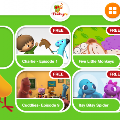 「BabyTV Mobile」子どもが喜ぶ動画とゲームの多言語アプリ！のアイコン
