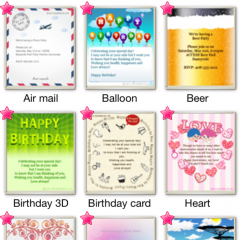 「Decoretta」で本物のポストカードみたいなデコメを送ろう！のアイコン