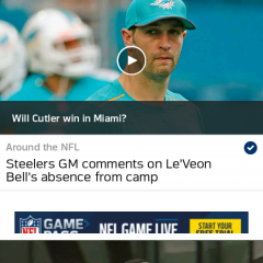 「NFL Mobile」でいつでも味わえるNFLの臨場感！のアイコン