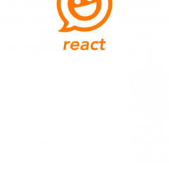 「React Messenger」～自撮り写真にフォーカスしたチャットアプリのアイコン