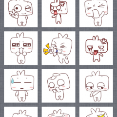 「かわいい！無料スタンプ絵文字　～チャットアプリで送れる絵文字／ONLINEスタンプアプリ～」で人と被りにくいスタンプをゲットしようのアイコン