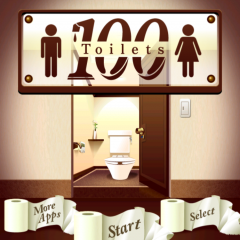 「脱出ゲーム “100 Toilets”～謎解き推理脱出ゲーム～」あなたは、トイレから脱出できますか？のアイコン