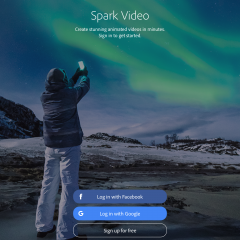「Adobe Spark Video アニメーションビデオを数分で作成」でプロ風の映像制作をのアイコン