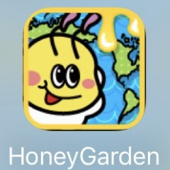 女子におススメしたい可愛いゲームアプリ「Honey Garden」のアイコン
