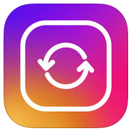 インスタグラムの気に入った写真をリポストしたい！そんな時は「Repost - Photo Video Insta for Instagram」がおすすめ！のアイコン