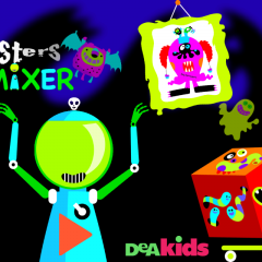 「Monsters Mixer」アメリカンキャラクターのようなモンスターを作ろう！のアイコン