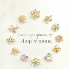 「かわいいピアス・ハンドメイドアクセサリー　shop＊mona」でハンドメイド作品を見つけよう！のアイコン