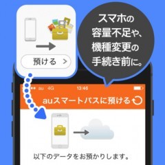 「データお預かり」アプリはアナタの大事なデータをお預かりのアイコン