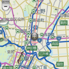 auユーザー必見！知らない道もこれで安心【auカーナビ -オフラインでも使えるカーナビアプリ-】のアイコン