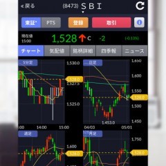 「SBI証券 株 アプリ - 株価・投資情報」で、株の取引きに役立てよう！のアイコン
