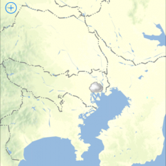 「軽量雨雲レーダー(日本国専用)」雨雲の動き以外も表示できる隠れた万能お天気アプリのアイコン