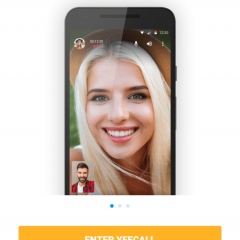 「YeeCall Messenger - Video & Voice Call, Group Chat」は美顔修正ができる驚きのビデオ通話アプリ！のアイコン