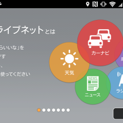 「ドコモドライブネット（カーナビ）」で運転がもっと快適に、リアルタイムで情報をキャッチのアイコン