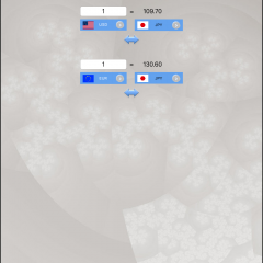 「ドル　円　ユーロ通貨換算ツール－Currency converter」超簡単通貨換算ツールのアイコン