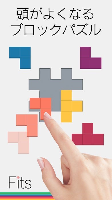 Fits パズルゲームで頭の体操 | スクリーンショットその1