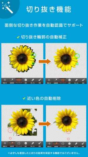 背景透明 背景透過し写真を切り抜きできる写真加工アプリ Iphone Androidスマホアプリ ドットアップス Apps