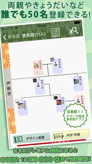 家系図 By 名字由来net 日本no 1 家族のルーツや血筋の系図 おすすめ 無料スマホゲームアプリ Ios Androidアプリ探しはドットアップス Apps