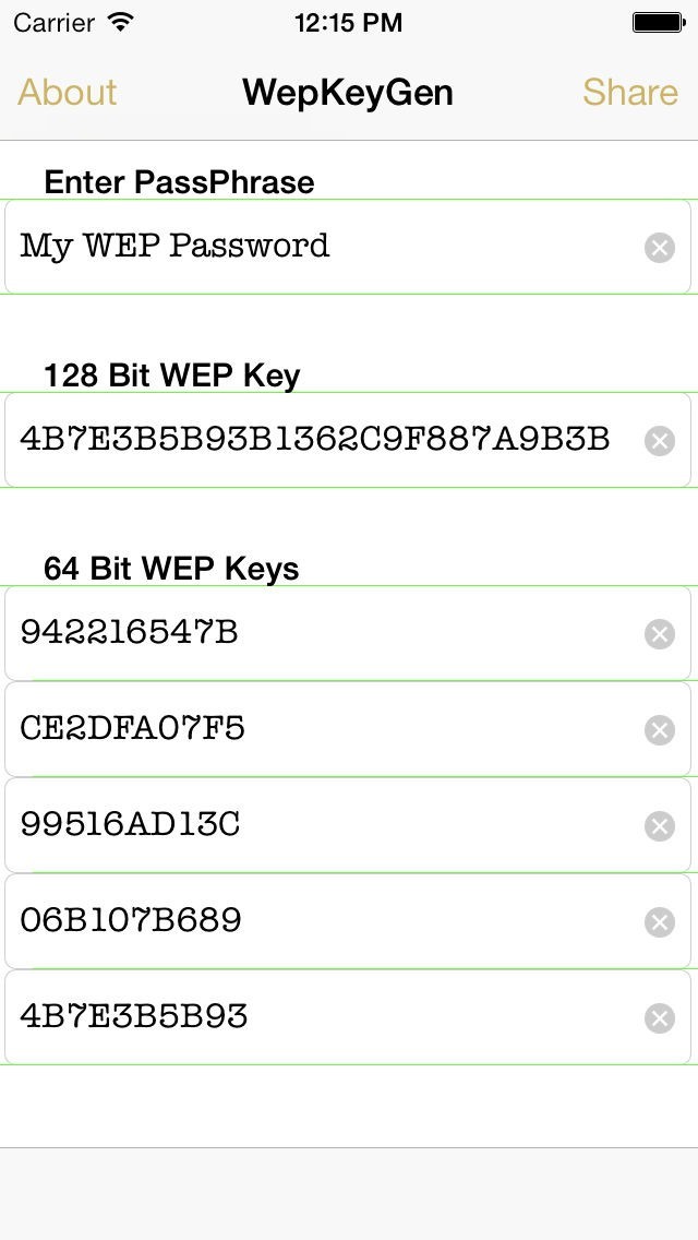 Wep Generator Pro - WiFi Passwords | スクリーンショット