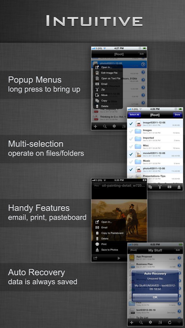 File Manager Folder Plus iPhone・Android対応のスマホアプリ探すなら.Apps