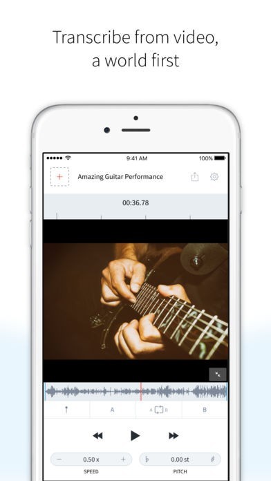 AudioStretch - Power Tool for Music Transcription | iPhone・Android対応の ...