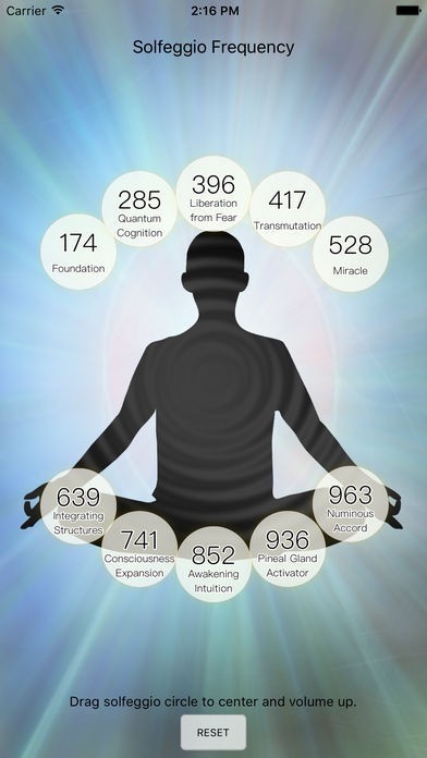 SolfeggioFrequency ソルフェジオ周波数 | スクリーンショットその1