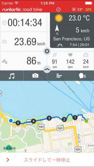 Runtastic ロードバイク記録サイコンアプリpro Iphone Androidスマホアプリ ドットアップス Apps