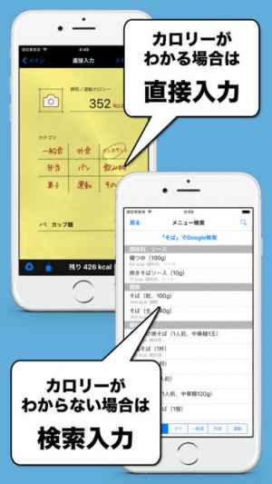 カロリー管理 痩せるアプリ Iphone Androidスマホアプリ ドットアップス Apps