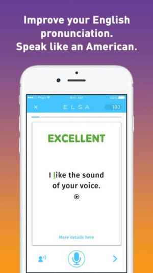 Elsa Speak Accent Reduction Iphone Android対応のスマホアプリ探すなら Apps