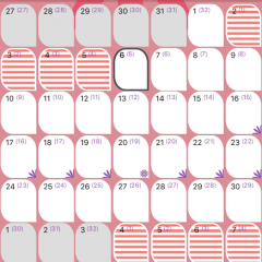 女性の身体のリズムが分かる！【WomanLog カレンダー】のアイコン