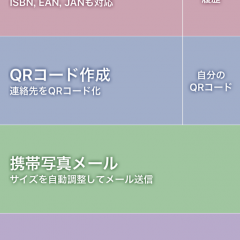便利に使えるアプリ「アドレス交換 - 連絡先QRコード化・写真リサイズ」のアイコン