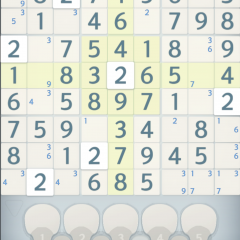 「SUDOKU」　子どもから大人まで幅広い年代が遊べる数字パズルゲームのアイコン