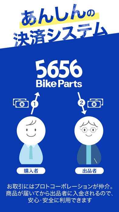 バイクパーツ専門フリマアプリ「5656BikeParts」 | iPhone・Android 