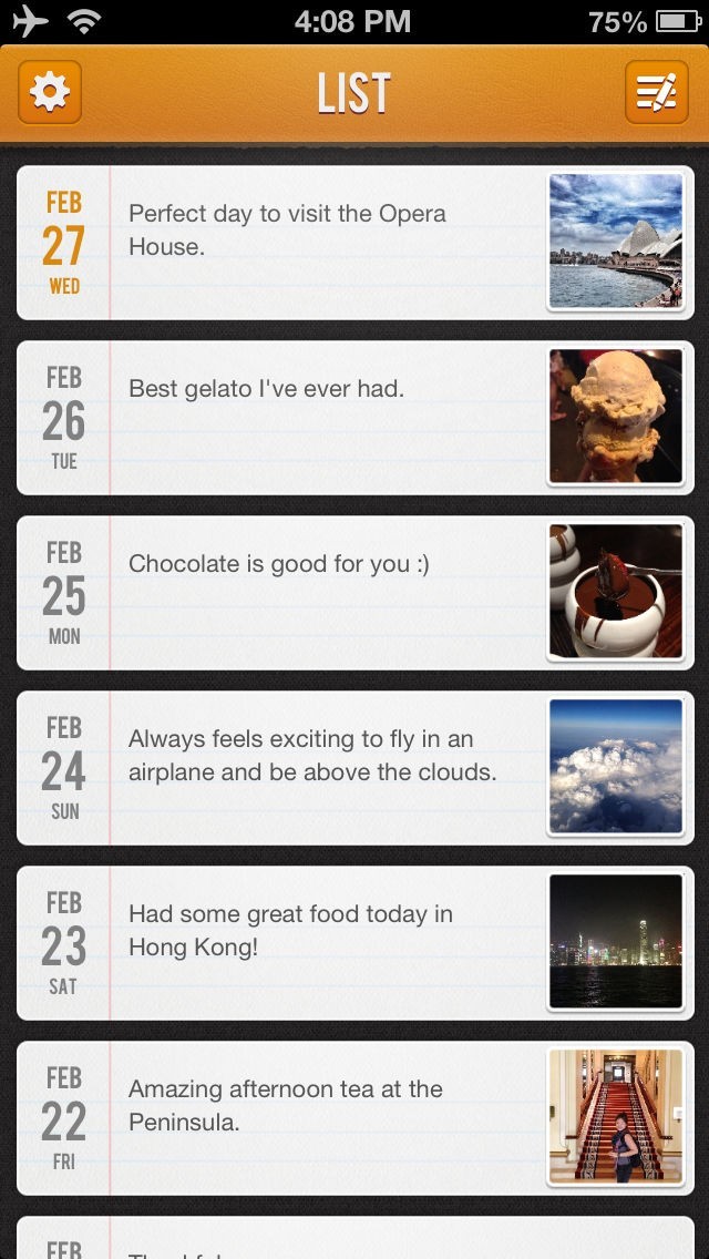 Gratitude Journal 365 Diary For Your Happiness iPhone・Android対応のスマホ