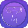 7分体操ワークアウト: 初心者エアロビクスのためのストリートトレーニングやウエイトトレーニングプログラムは、しばらくの間持続する身体の動きのレベルが低いことを特 アイコン