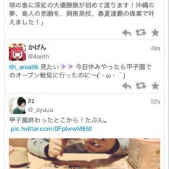 「リアルタイム甲子園速報」甲子園の最新情報をリアルタイムで知ることができる甲子園速報アプリ。のアイコン