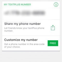 「textPlus: Call & Text with SMS, MMS, Group Chat」米国と加国を強力サポートのアイコン