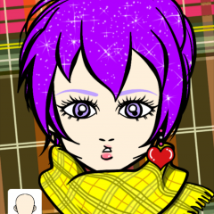 「Like me! 似顔絵をつくろう - アニメ風」でキラキラポップなオリジナル似顔絵が簡単に作れる！のアイコン