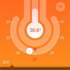 「温度計 - 健康診断」はあなたの健康管理に役立ちますのアイコン